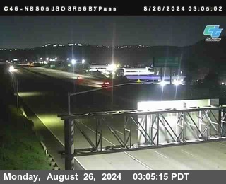 NB 805 at NB 805/5 Merge