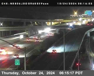 NB 805 at NB 805/5 Merge