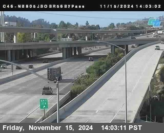 NB 805 at NB 805/5 Merge