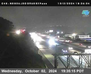 NB 805 at NB 805/5 Merge