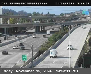 NB 805 at NB 805/5 Merge