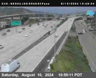 NB 805 at NB 805/5 Merge