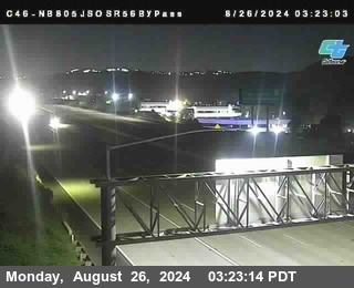 NB 805 at NB 805/5 Merge