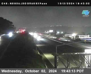 NB 805 at NB 805/5 Merge