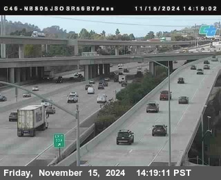 NB 805 at NB 805/5 Merge