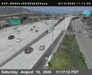 NB 805 at NB 805/5 Merge