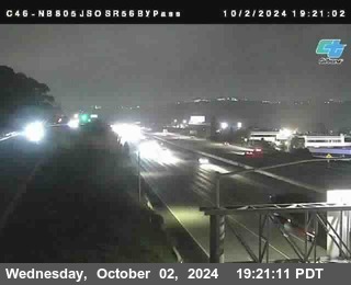 NB 805 at NB 805/5 Merge