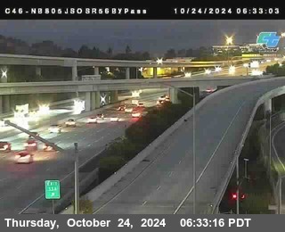 NB 805 at NB 805/5 Merge