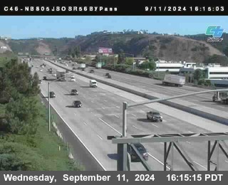 NB 805 at NB 805/5 Merge