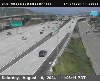 NB 805 at NB 805/5 Merge