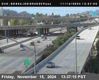 NB 805 at NB 805/5 Merge