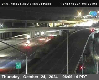 NB 805 at NB 805/5 Merge