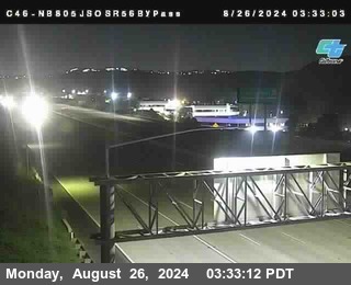 NB 805 at NB 805/5 Merge