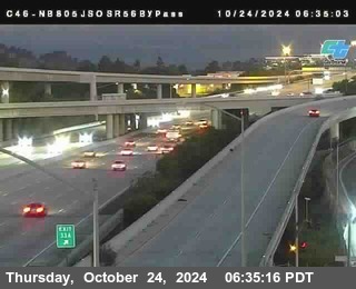 NB 805 at NB 805/5 Merge