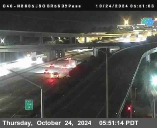 NB 805 at NB 805/5 Merge