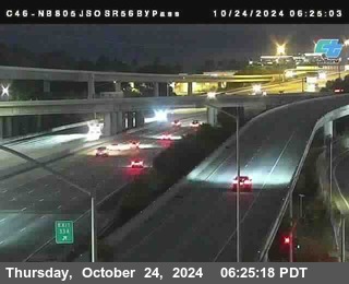 NB 805 at NB 805/5 Merge