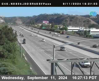 NB 805 at NB 805/5 Merge