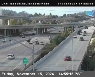 NB 805 at NB 805/5 Merge