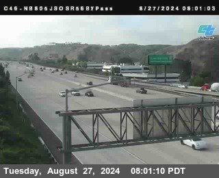 NB 805 at NB 805/5 Merge