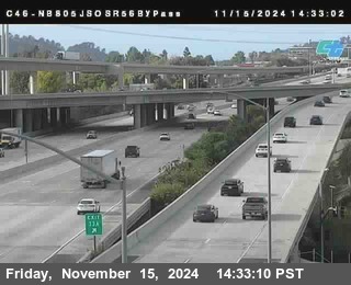 NB 805 at NB 805/5 Merge