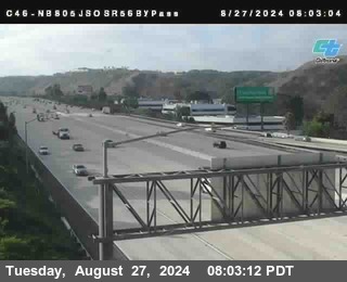 NB 805 at NB 805/5 Merge