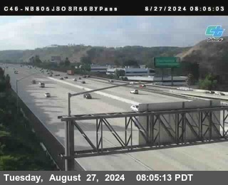 NB 805 at NB 805/5 Merge