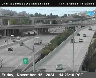 NB 805 at NB 805/5 Merge