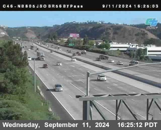 NB 805 at NB 805/5 Merge