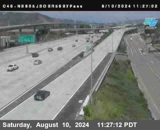 NB 805 at NB 805/5 Merge