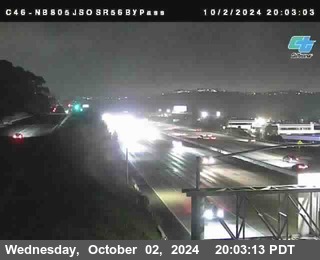 NB 805 at NB 805/5 Merge