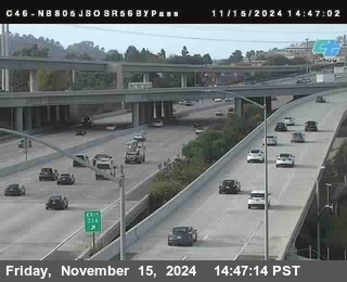 NB 805 at NB 805/5 Merge