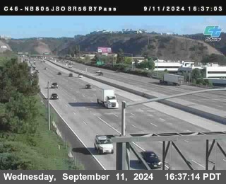 NB 805 at NB 805/5 Merge