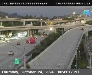 NB 805 at NB 805/5 Merge