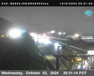 NB 805 at NB 805/5 Merge