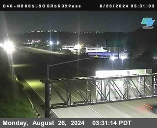 NB 805 at NB 805/5 Merge