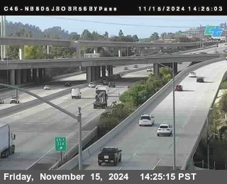 NB 805 at NB 805/5 Merge