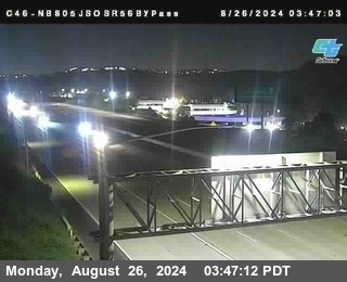 NB 805 at NB 805/5 Merge