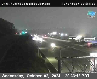 NB 805 at NB 805/5 Merge