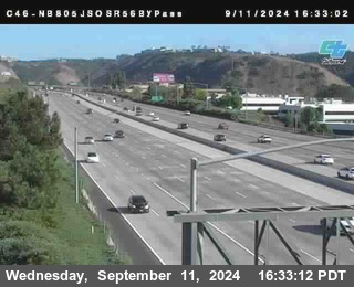 NB 805 at NB 805/5 Merge