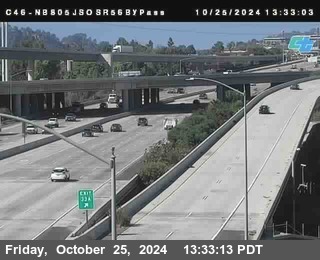 NB 805 at NB 805/5 Merge