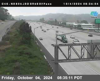 NB 805 at NB 805/5 Merge