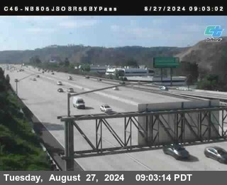 NB 805 at NB 805/5 Merge