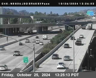 NB 805 at NB 805/5 Merge