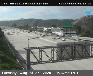 NB 805 at NB 805/5 Merge