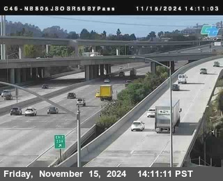 NB 805 at NB 805/5 Merge