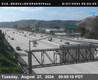 NB 805 at NB 805/5 Merge