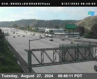 NB 805 at NB 805/5 Merge