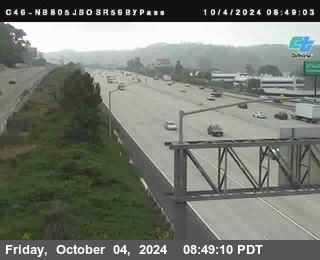 NB 805 at NB 805/5 Merge