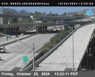 NB 805 at NB 805/5 Merge