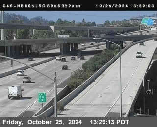 NB 805 at NB 805/5 Merge